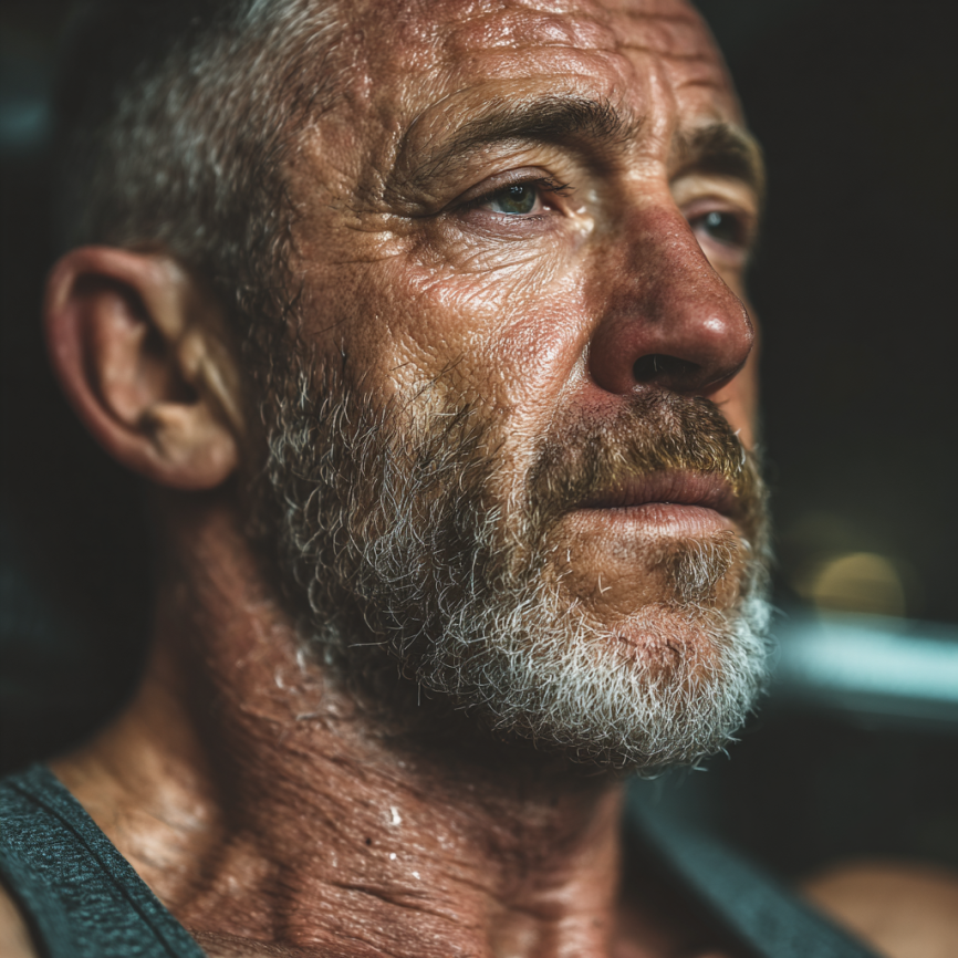 Літні люди займаються спортом на свіжому повітрі